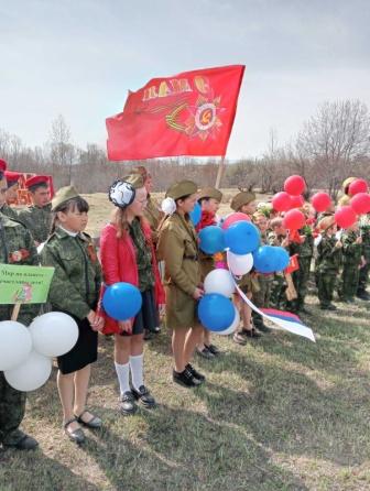 Митинг посвященный Дню Великой победы.